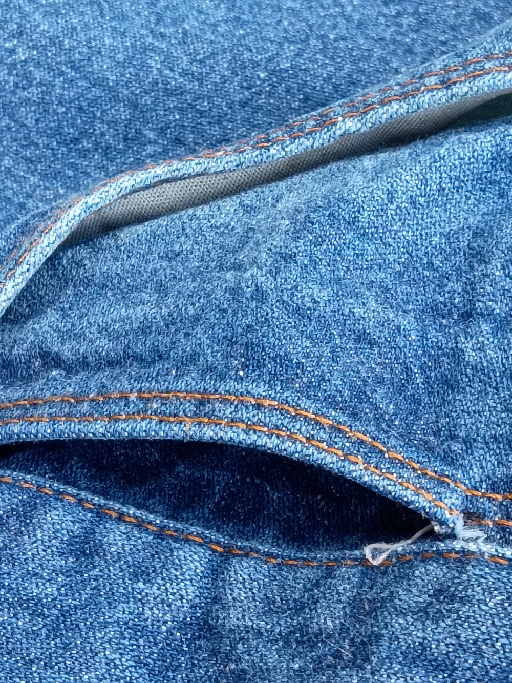 Vintage Wrangler Cowboy Cut Original Fit Jeans 34x30 - Pre-Washed Indigo - Picture 9 of 11